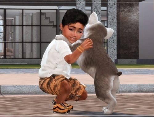 Designer Set for Toddler Boys 0808 at Sims4-Boutique