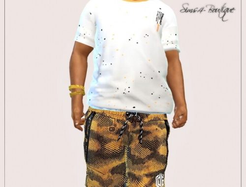 Designer Set for Toddler Boys 0808 at Sims4-Boutique