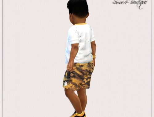 Designer Set for Toddler Boys 0808 at Sims4-Boutique