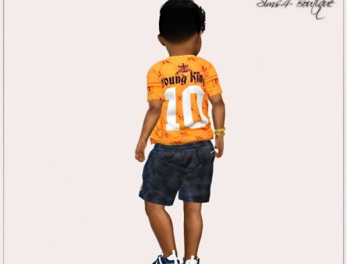 Designer Set for Toddler Boys 0808 at Sims4-Boutique