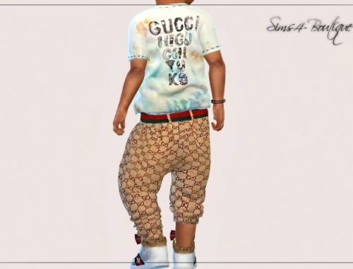 Designer Set for Toddler Boys 0908 at Sims4-Boutique