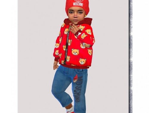 Designer Set for Toddler Boys & Girls at Sims4-Boutique