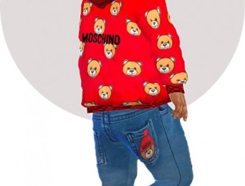 Designer Set for Toddler Boys & Girls at Sims4-Boutique