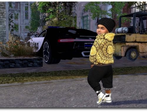 Designer Set for Toddler Boys & Girls TS4 at Sims4-Boutique