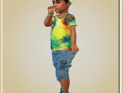 Designer Set for Toddler Boys TS4 Set 1 at Sims4-Boutique