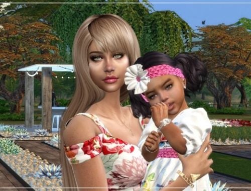 Designer Set for Toddler Girls 0608 at Sims4-Boutique