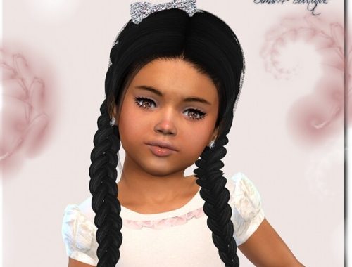 Designer Set for Toddler Girls 1409 at Sims4-Boutique