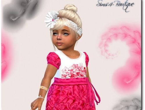 Designer Set for Toddler Girls 1409 at Sims4-Boutique