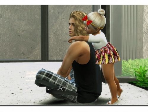 Designer Set for Toddler Girls at Sims4-Boutique