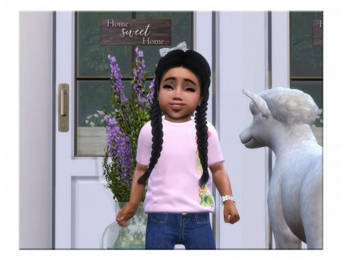 Designer Set shirt and jeans at Sims4-Boutique