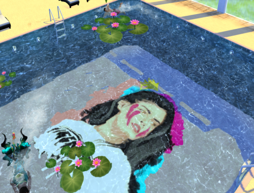 Devanie Pool Decal