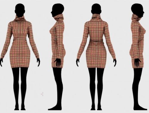 Selena Sweater Dress at Daisy Pixels