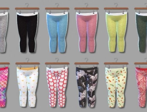 Leggings Toddler at Descargas Sims