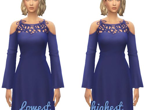 Female Waist and Hip Height Slider