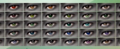 DFJ’s Whisper Eyes Recolor 40 non-default colors at Viiavi