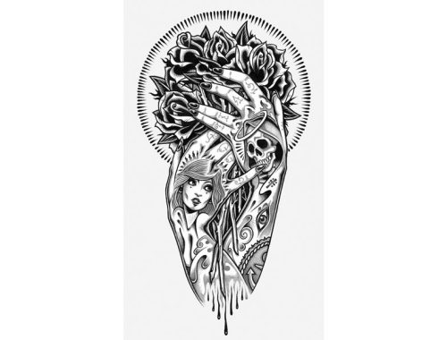 [DFS] Lower Arm Roses Tattoo