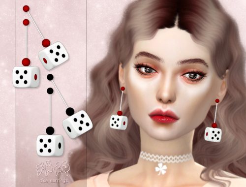 Dice Earrings