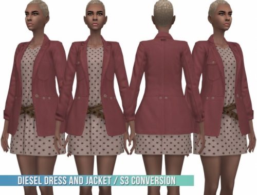 Diesel Dress And Jacket S3 Conversion at Busted Pixels