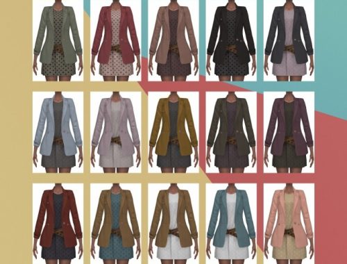 Diesel Dress And Jacket S3 Conversion at Busted Pixels