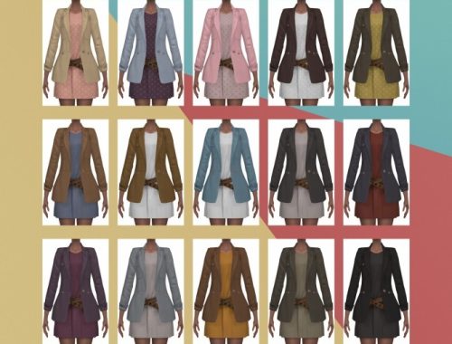 Diesel Dress And Jacket S3 Conversion at Busted Pixels