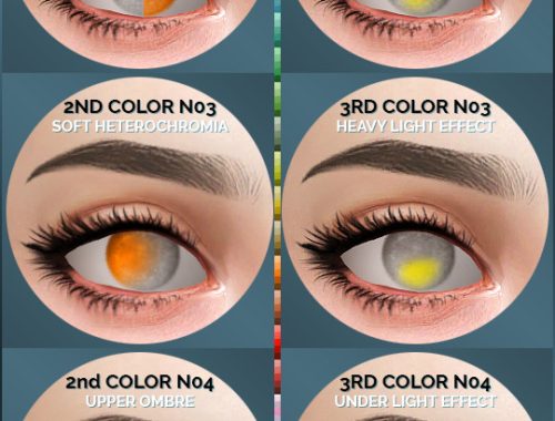 DI(eYE) – DIY Eye Kit ADDONS at Praline Sims