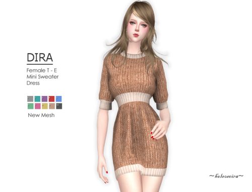 DIRA - Sweater Dress