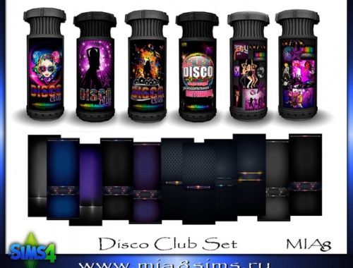DiscoClub Set at Mia8Sims