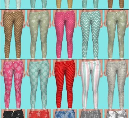 Discover University Clothes Recolors Part 2 at Annett’s Sims 4 Welt