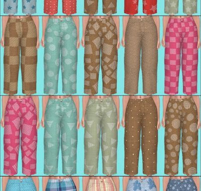 Discover University Clothes Recolors Part 2 at Annett’s Sims 4 Welt