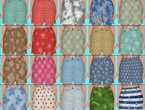 Discover University Clothes Recolors Part 2 at Annett’s Sims 4 Welt