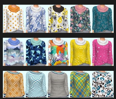 Discover University Clothes Recolors Part 3 at Annett’s Sims 4 Welt
