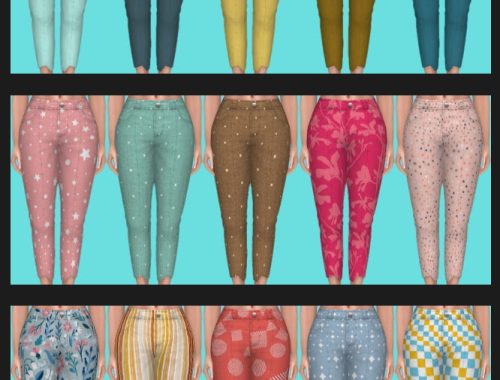 Discover University Jeans Recolors at Annett’s Sims 4 Welt