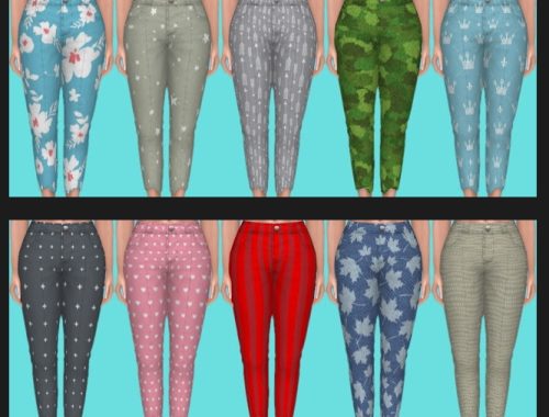 Discover University Jeans Recolors at Annett’s Sims 4 Welt