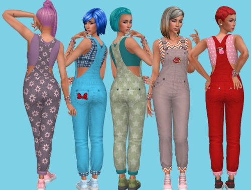 Discover University Outfit Recolors at Annett’s Sims 4 Welt