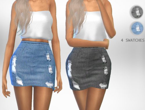 Distressed Skirt ( Get Together required)