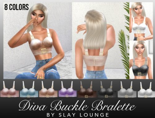 Diva Buckle Bralette V1