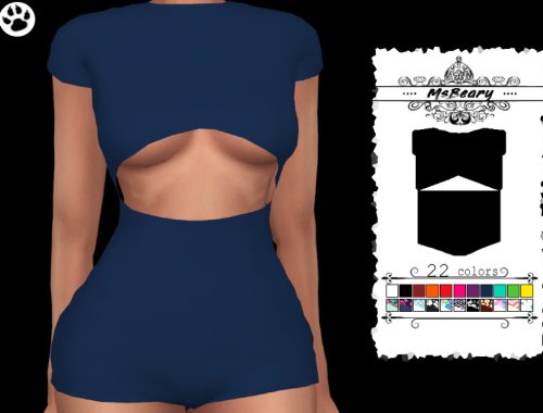 Diver-like One Piece Suit