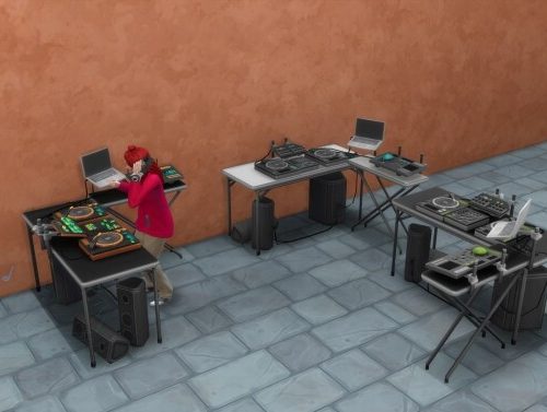 DJ Booth CLEAN by Lulu The Cute Sim