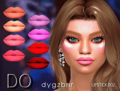 DO Matte Lipstick D02.