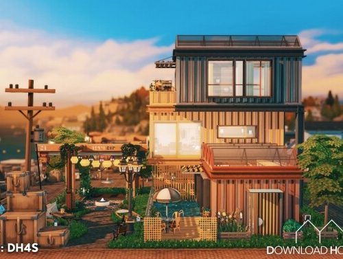 Dock Container Eco House at DH4S