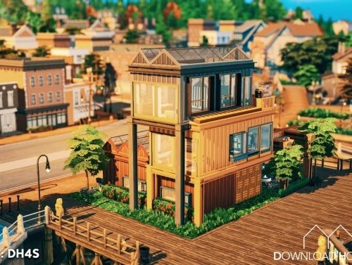 Dock Container Eco House at DH4S