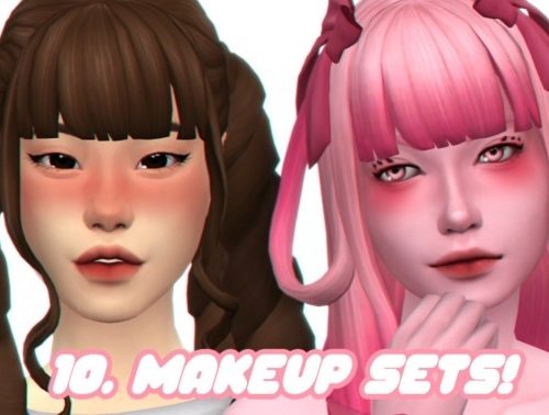 Doll me up! hairs, acc & make-up at Simandy