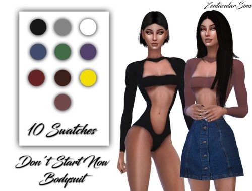Don't Start Now Bodysuit (2 Versions)