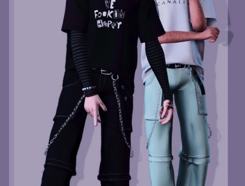 Doom Pants for males at EvellSims