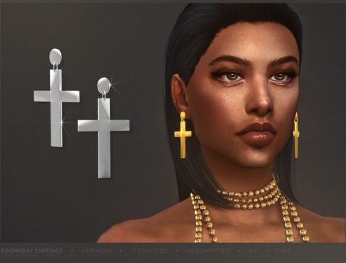 Doomsday earrings
