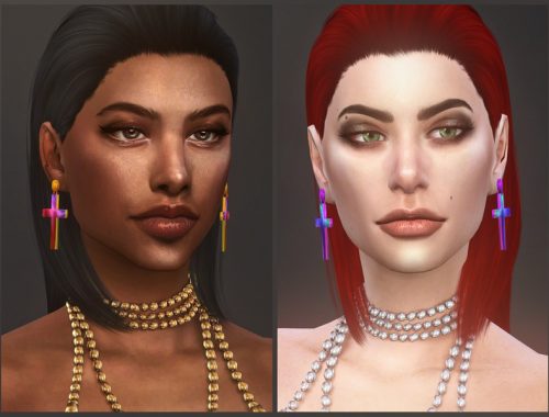 Doomsday earrings