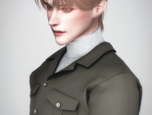 Doppio Hair at Lemon Sims 4