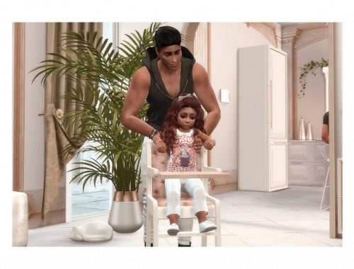 Dot Top, Shirt & Pants at Sims4-Boutique