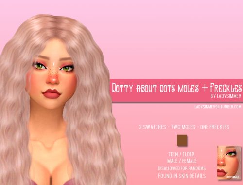 Dotty About Dots Moles + Freckles