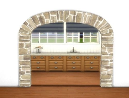 Double Arch by Oldbox at All 4 Sims